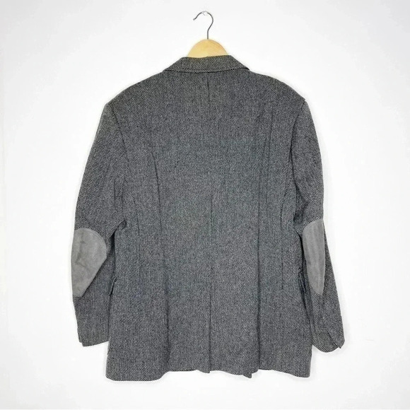 Pendleton Tweed Wool Mens Blazer Sport Coat Elbow Patch Size 44 - Picture 7 of 8